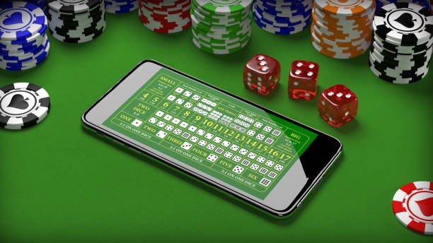 Bandar Poker mobile interface with fold and call buttons